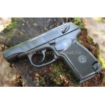 Пистолет пневматический ПМ 654 с черной рукояткой