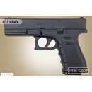 Сигнальный пистолет Retay G17 Ретай Glock 17 под холостой патрон 10ТК